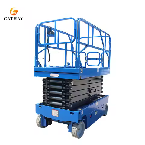 Portable Aircon Hydraulic Pump Electrical Cylinder Lifter