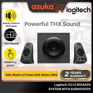 LOGITECH Z625 SPEAKER POWERFUL THX SOUND AUDIO with Subwoofer and Optical Input