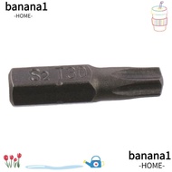 BANA 1pc Screw Driver Bit, T6-T40 1/4 Inch Hex Shank Torx Bits, 25mm Length S2 Alloy Steel 6 Point S