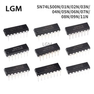 10/5Pcs SN74LS08N 74LS Series 74LS08 7408 02/03/04/05/06/07/08N/09/11N/11P/12 DIP14 IC NEW