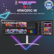 LG 49WQ95C-W — 49" Ultra Wide DQHD Curved Nano IPS Display Gaming Monitor