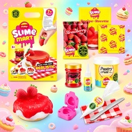 ZURU Slime Mart Strawberry Cheesecake Small Bag DIY Slime Pretend Play Toy