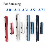 Power Button Out Side Power On Off Volume Button For Samsung Galaxy A01 A11 A31 A51 A71