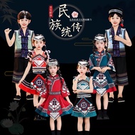Day Day Day Hani Costume Children's Costume Minority Ethnic Boys Girls Miao Ethnic Yao Ethnic Costum