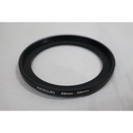 Rise Step Up Filter Ring 49mm - 58mm 49 mm - 58 mm Step Up 49 - 58
