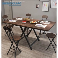 Foldable Dining Table Simple Square Rental Table Household Portable Desk Round Table Stall Desk