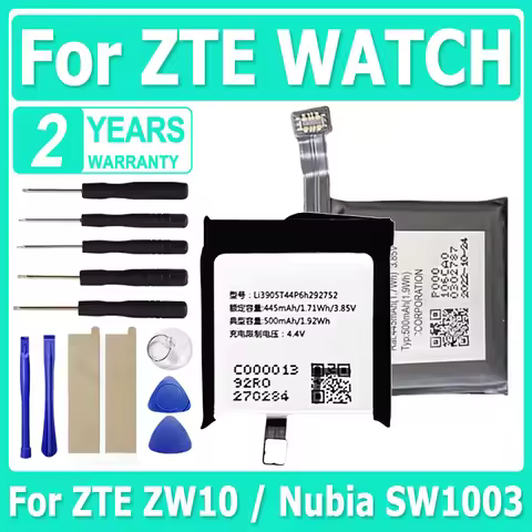 XDOU Li3804T44P8h292652 Li3905T44P8h302860 Li3904T44P6h282455 Battery For ZTE Nubia ZW10 SW1003 Li38