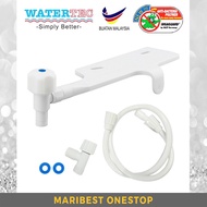 e02021 Sanlux Bidet Toilet Seat Kit Toilet Bowl Spray Hands-Free Bidet Toilet Seat Bidet Mangkuk Tan