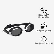 DECATHLON BFIT corrective swimming goggles - Smoked lenses - Single size - Black