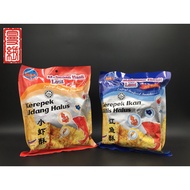KEREPEK UDANG DAN BILIS HALUS SHRIMP CHIPS AND ANCHOVIES (FIMEN) 80 gm
