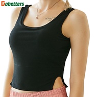 【Dobetters】Sports Vest Running Shockproof Yoga Underwear Woman Fitness Sports Bra Quick-drying Suit