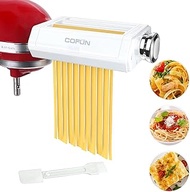 Pasta Maker Attachment for Kitchenaid Stand Mixer, Cofun 3 in 1 Pasta Machine Asseccories, Included Pasta Roller, Spaghetti Cutter, Fettuccine Cutter, Multifunctional Pasta Attachment for Kitchenaid