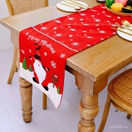 Old Man Cross-Border Table Flag Snowflake Coffee Table European Decoration New Tablecloth Placemat A