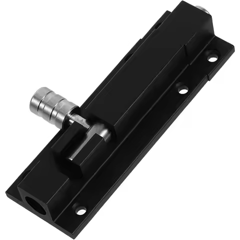 1PC Heavy Duty Slide Bolt Door Latch Aluminum Alloy Lock for Wood Doors Fence Shed Yard Gate Securit