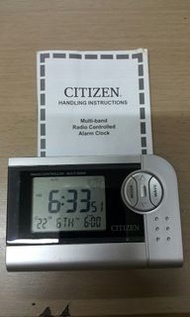 全新 CITIZEN 精辰 跳字 座枱鐘(RADIO CONTROLLED唔係收音機，唔好攪錯)