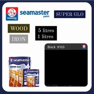 5L SEAMASTER PAINT SUPER GLO WOOD PAINT IRON PAINT CAT KAYU CAT BESI