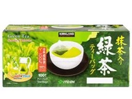 Costco好市多「線上」代購《Kirkland科克蘭 日本綠茶包1.5公克X100入》#1169345