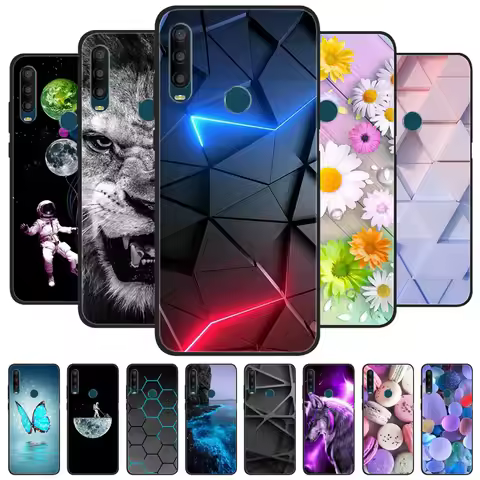 Case For Alcatel 1S 2020 5028Y 5028D Cover Fundas 1V 2020 Soft Silicone Phone Back Coque For Alcatel