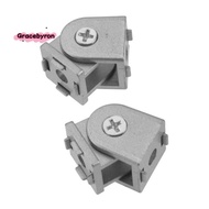 2 Pcs Aluminum Alloy Pivot Joint for Aluminum Extrusion Profile 2020 Series Flexible Pivot Joint 202