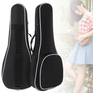 21 / 23 / 26 Inch Portable Oxford Fabric Ukulele Bag 5mm Sponge Soft Case Gig Ukulele Mini Guitar Waterproof Backpack