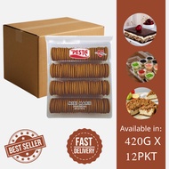 Pesta Mini Marie Biscuit (420g x 12) Marie Biskut Kecil Ready Stock Kek Batik Marie Cheesekut Mini