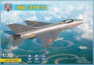 ModelSvit 72042-1/72 MiG-21F-13 Supersonic Jet Fighter Plastic Model kit