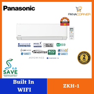 Panasonic 1.0HP X-Premium Inverter R32 Series 2023 Air conditioner CS-XU10ZKH-1 ( Smart Control )