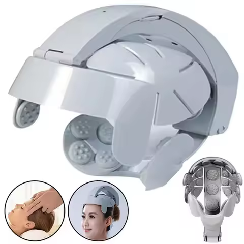 Multifunctional Head Massage Instrument Scalp Massager Relax Easy Acupuncture Point Brain Massager H