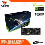 Manli Nebula GeForce RTX 5080 / RTX 5080 / RTX5080 16GB GDDR7 GAMING GRAPHIC CARD