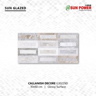 Keramik Dinding Dekoratif Glossy -  Callanish Series 30x60 | Sun Power