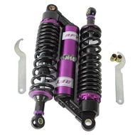Universal 340mm Motorcycle Rear Shock Absorber Suspension For Yamaha Motor Scooter ATV Quad Black Pu