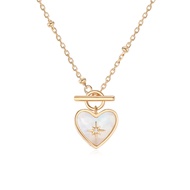 Moonstone Gold/Silver Toggle Necklace - Lover