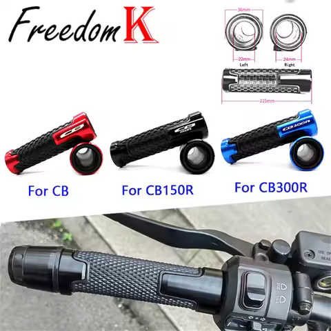 For HON@&DA CB CB150R CB 300R 150 300 R 22/24mm Motorcycle Accessories Handlebar Grip Handle Bar Gri