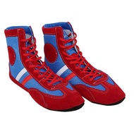 Wrestling Shoes Adult Children Sampo Boots Soft Sole Wrestling Shoes Boxing Sanda Shoes Fighting Sho