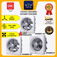 KDK Wall Mounted Exhaust Ventilating Fan KDK 15AAQ1/ KDK 20AQM8/ KDK 25AQM7/ KDK 30AQM8  排风扇
