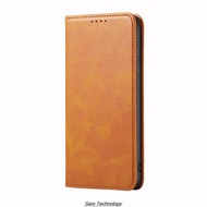 Lực hút từ tính Ốp da cho Vivo Y35 (4G) 6.58 "bao da lật Bìa trường hợp ví túi đựng điện thoại