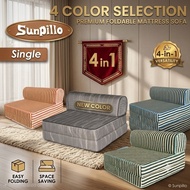 SINGLE SOFA BED MATTRESS 4 IN 1 / SOFA BED / FOLDABLE MATTRESS