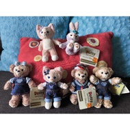 Hong Kong Disneyland Bear Plush Keychain ShellieMay Duffy and Friends Collection Toys Deco Donald Du