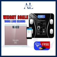 🔷ATAS🔷 Iscale SE Digital Body Scale High Accuracy Weight Scale Machine Timbang Badan Scale