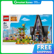 LEGO | Lego 75583 Minions and Grus Family Mansion School Educational Materials Hobby Idea Interior D