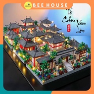 Assembling toys, puzzles of world architecture models of Suzhou Garden, meaningful DIY gifts nano bl