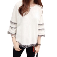 3/4 Sleeve Tops Blouse