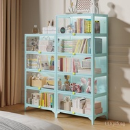 Bookshelf Steel Cabinet Dustproof Bookshelf Iron Cabinet Glass Display Cabinet Floor Cabinet Storage