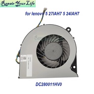 Computer CPU Cooling Fan For Lenovo IdeaCentre AIO 5 27IAH7 5 24IAH7 All-in-one Desktop 5F10U94109 B