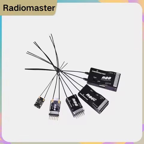 Radiomaster R81 R84 R86 R86C R88 V2 Receiver Receptor 4CH 6CH 8CH 16CH Receiver for FRSKY D8 D16 TX1