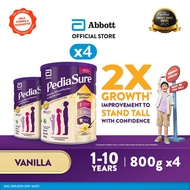 Pediasure Child Nutrition Supplement for Growth - Vanilla Tin (800g x4) [Exp 03 Sep 2026 & / Later]