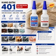 KANG GUTAI 401 – PREMIUM FAST GLUE (CYANOCRYLATE) / IRON GLUE / 401 nail glue - attaching stones