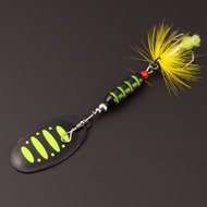 WALK FISH 93mm 7.5g Spinner Spoon Lure Rotating Compound Spin Hand-cranked Luar Turns Metal Sequins