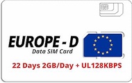 Echo Networks [Europe] 7-30 Days | 1/2/3GB [4G] Data SIM Card | Plug and Play | No Registration Requ