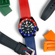 FLUORINE PREMIUM QUICK RELEASE RUBBER WATCH STRAP FKM RUBBER STRAP 20 22 24 26mm